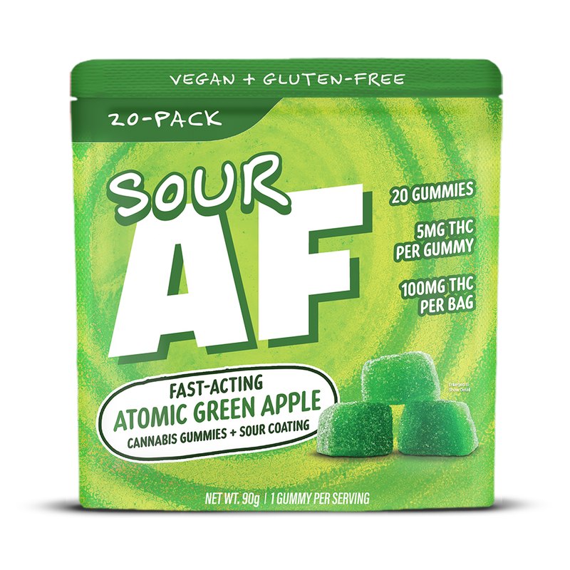 Atomic Green Apple Gummies